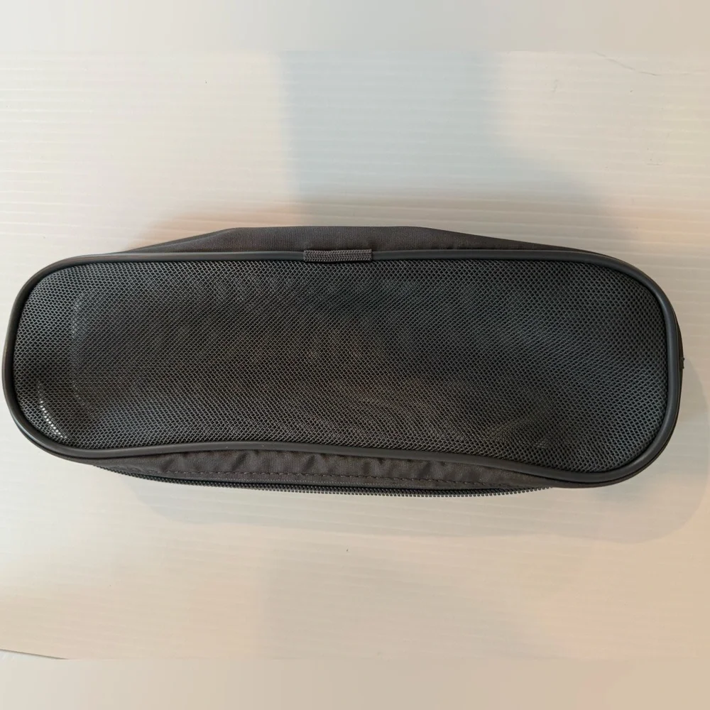 TUMI Black Mesh Travel Case